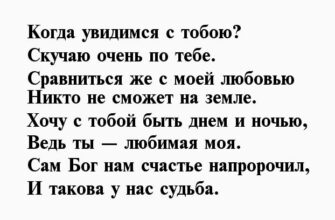 я соскучился по тебе стихи девушке